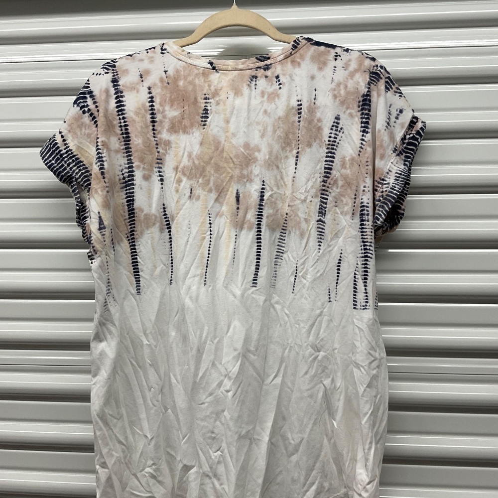 Pure J Jill Tie-dye  V-neck Top Size L - Picture 3 of 3